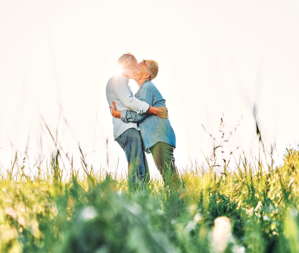 Happy,Active,Senior,Couple,Outdoors